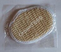 Двусторонняя мочалка для тела сизаль/махра